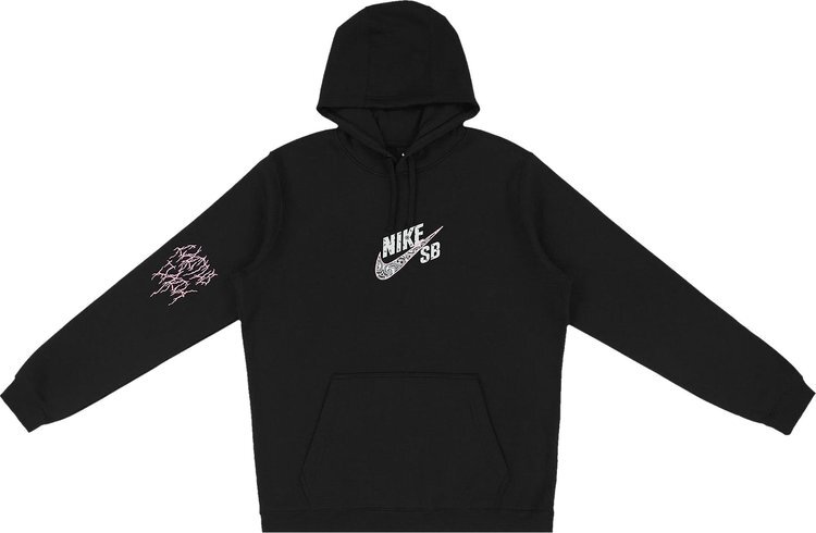 

Худи Cactus Jack by Travis Scott For Nike SB Hoodie 'Black', черный