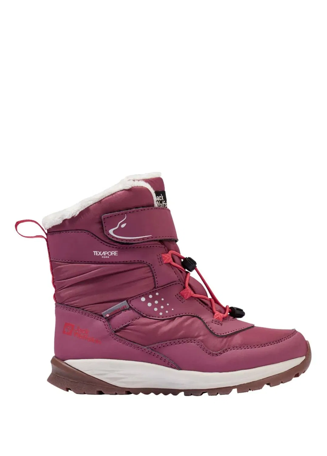 Зимние ботинки Polar Bear-G Texapore High Vc K Jack Wolfskin, Pembe