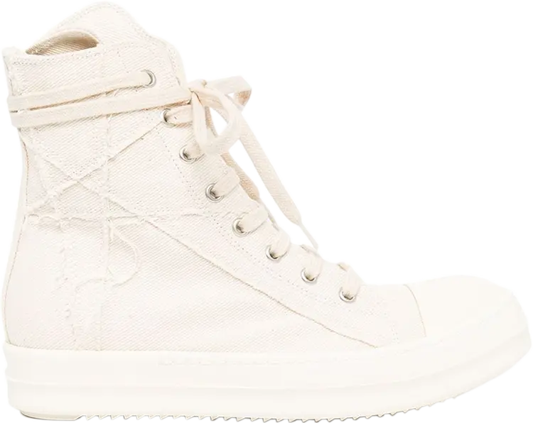 

Кроссовки Rick Owens Wmns DRKSHDW Strobe Penta High Natural, белый