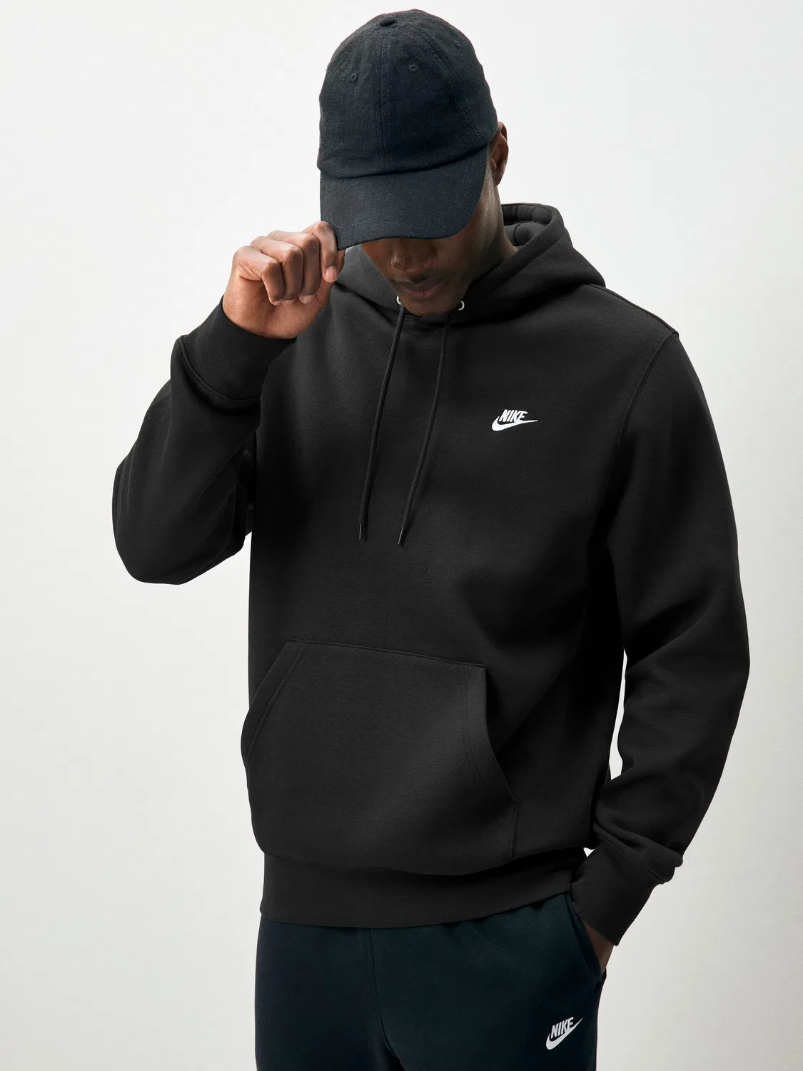 Толстовка с капюшоном Nike Black Club