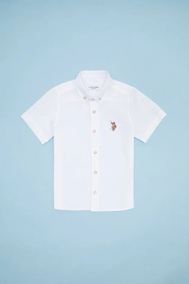 Детская рубашка для мальчиков с коротким рукавом Basics U.S. Polo Assn., 142343