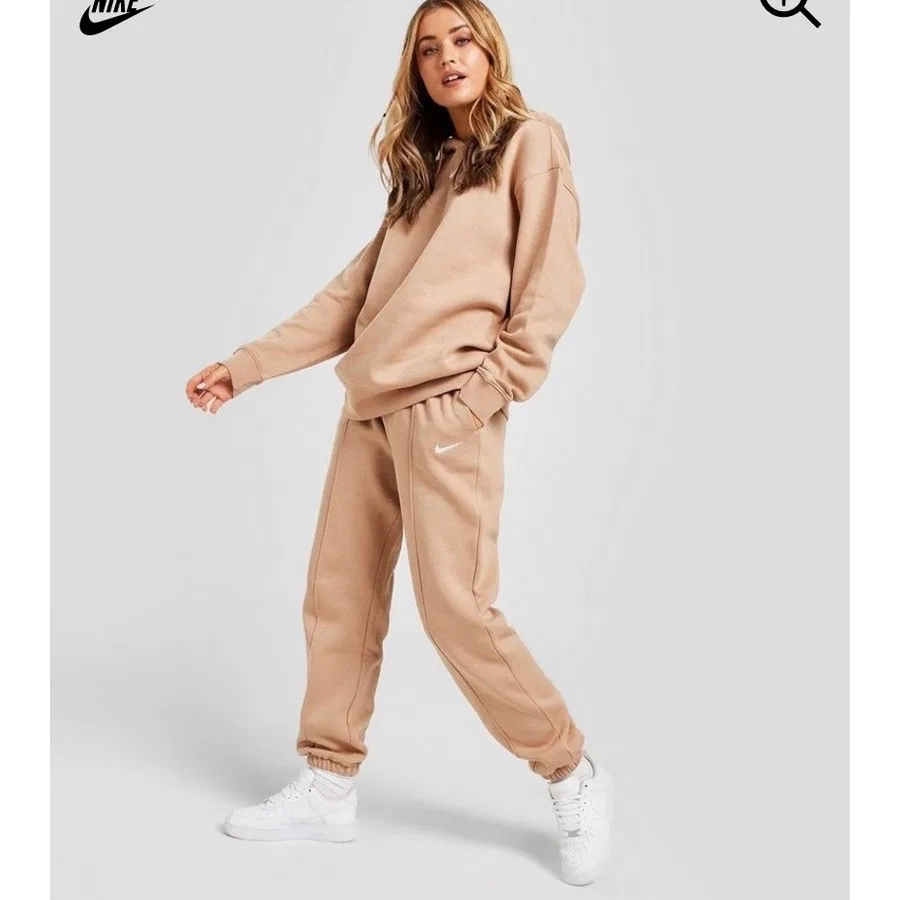 Женские спортивные штаны Nike Sportswear Essential Collection, Коричневый — фото 2