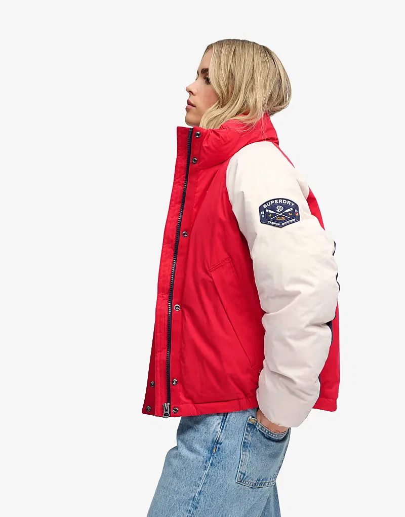 Утепленная куртка Superdry Cotton танго — фото 2