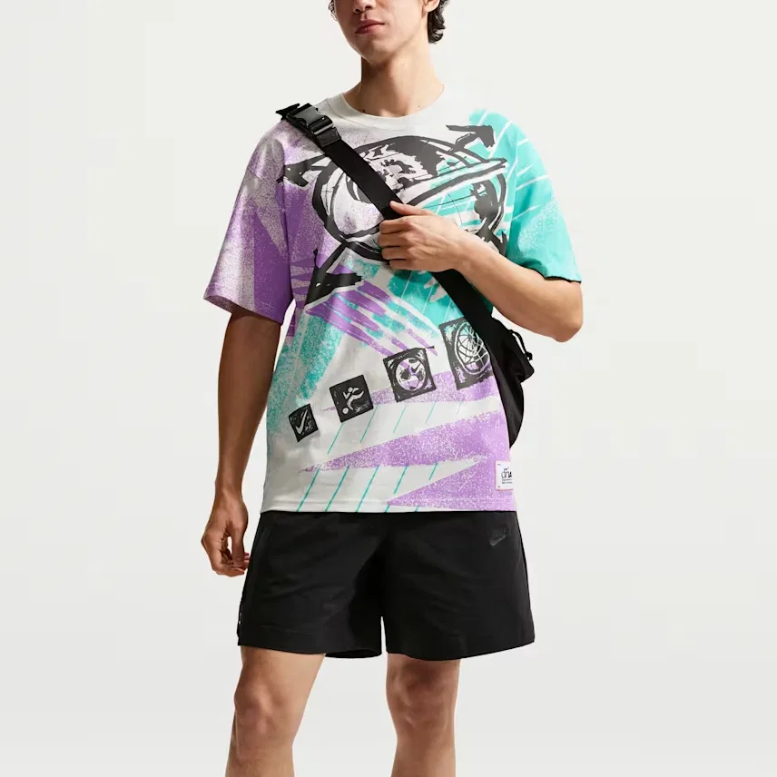 Мужская футболка с круглым вырезом Spruce Glow Nike, Spruce Glow — фото 3