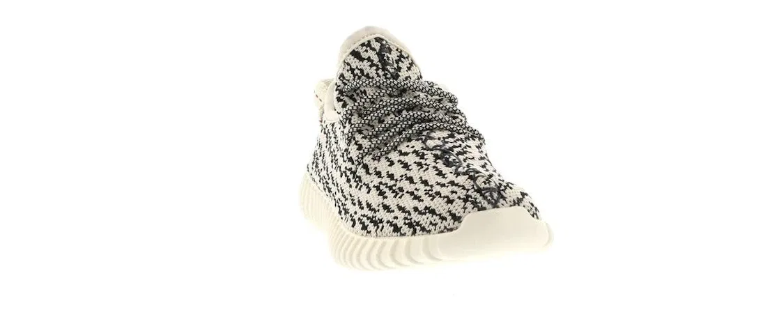 Детские кроссовки Lifestyle с принтом Adidas Yeezy Boost 350, Turtledove/Blue Graphite/Chalk White — фото 2