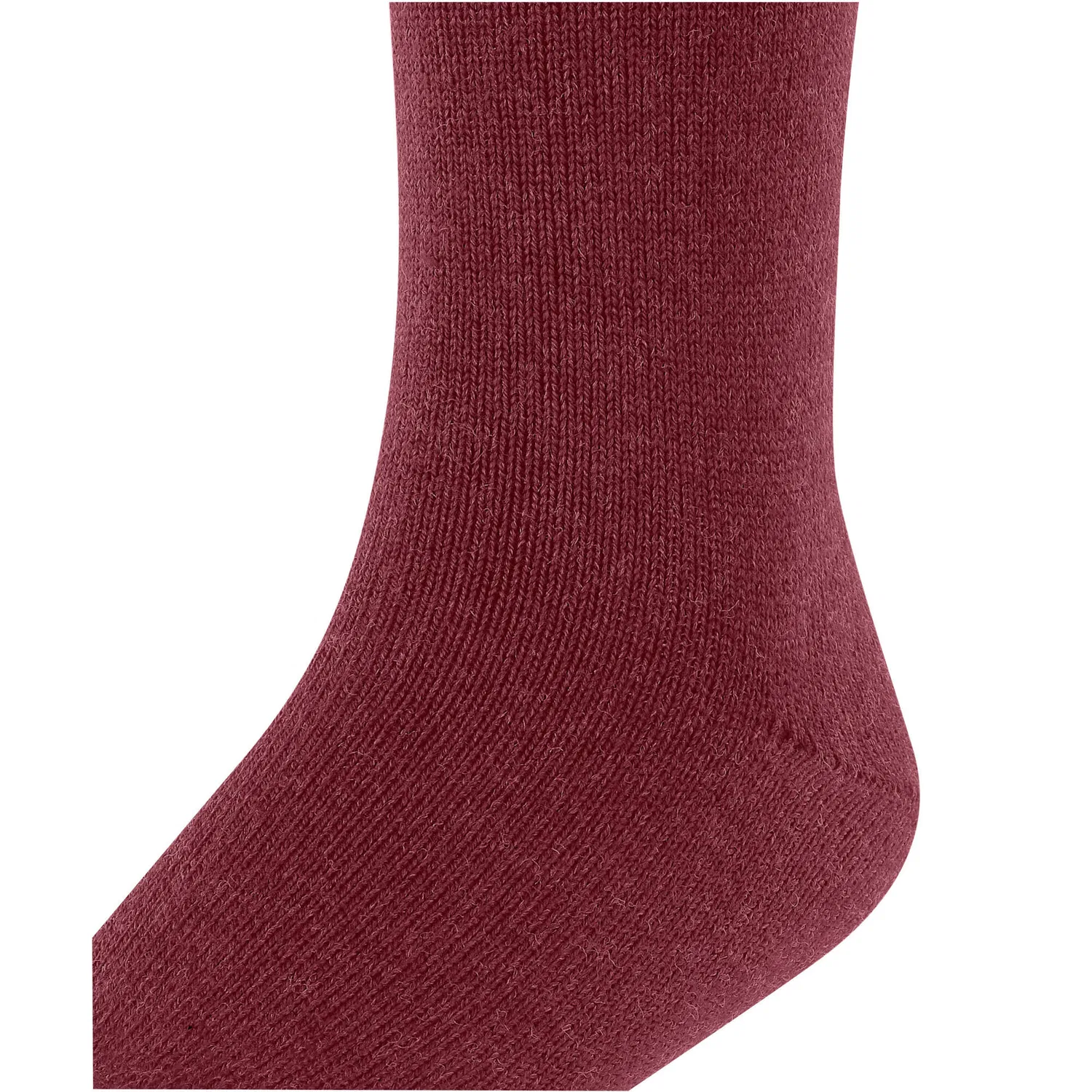 Детские носки с высоким голенищем из шерсти Comfort Wool Falke, Rot — фото 3