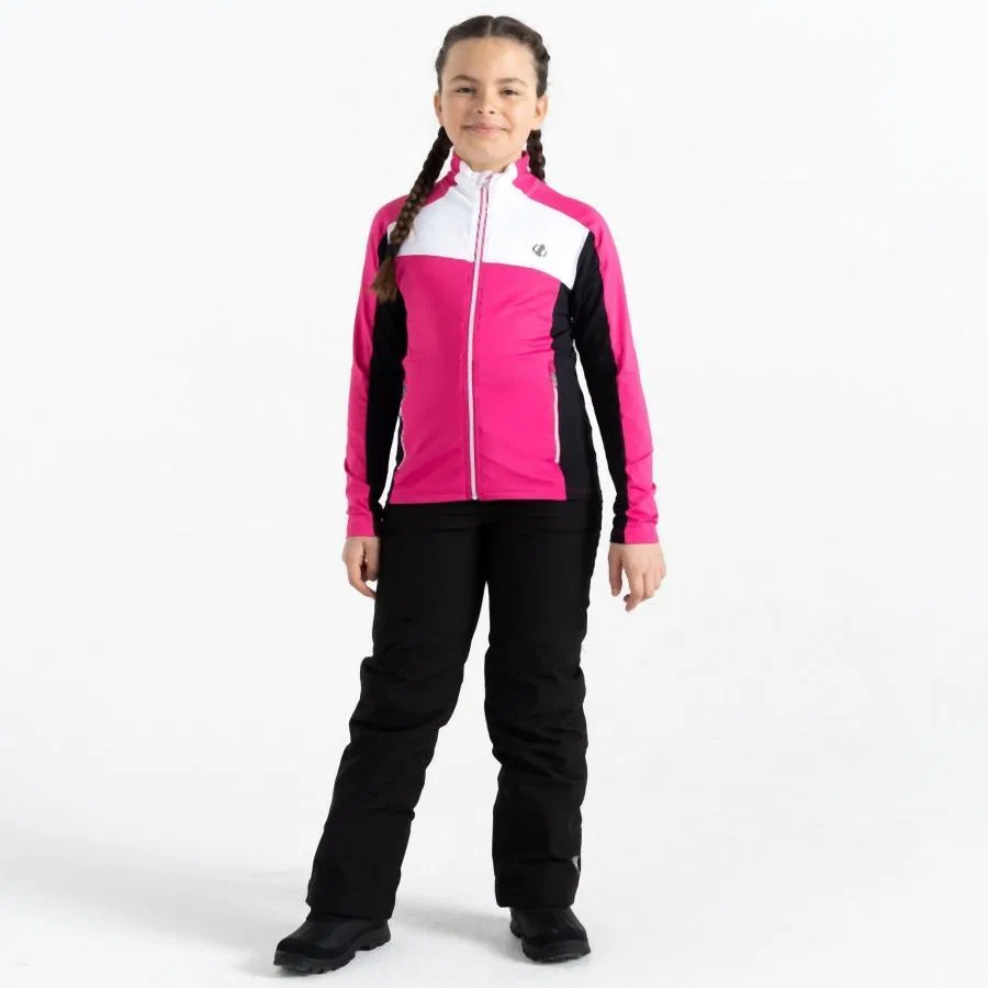 Детская куртка с длинным рукавом Dare 2B Emergent Core Stretch, Rosa Schwarz — фото 4