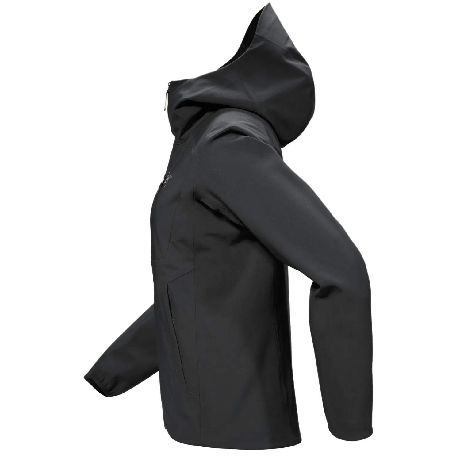 Женская ветрозащитная куртка из софтшелла Gamma MX Arcteryx, Evening Mist Pink/Alpine Rose — фото 4