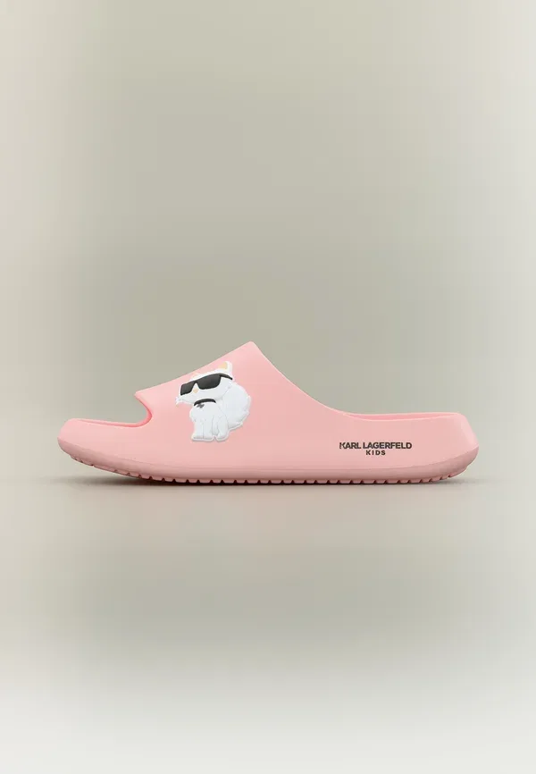Шлепанцы Karl Lagerfeld Kids, розовый