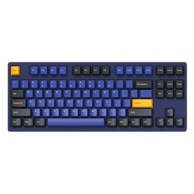 

Клавиатура игровая механическая Akko 3087 DS Horizon 2-Gen Pink Switch, синий