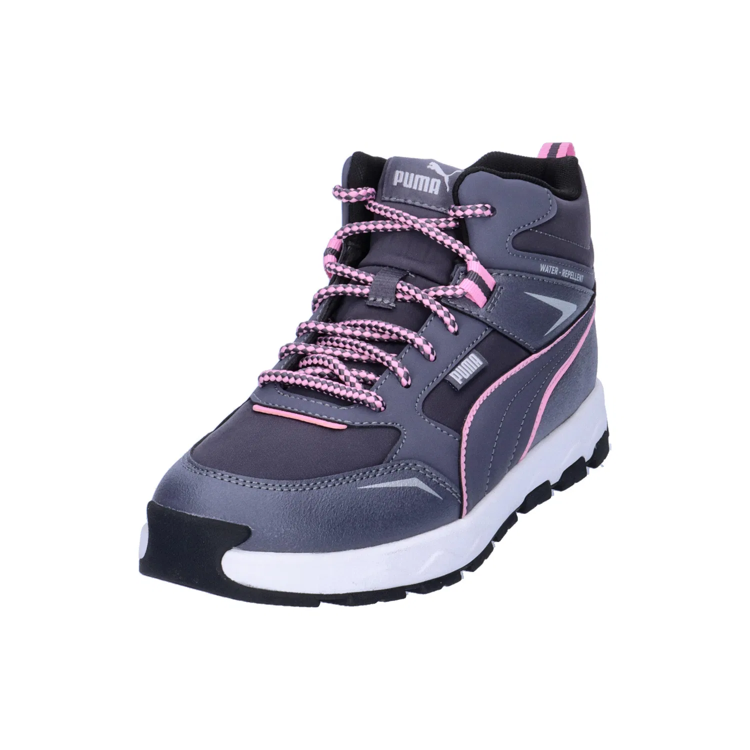 Детские кроссовки с высоким верхом Evolve Trail Jr Puma, Grau — фото 4