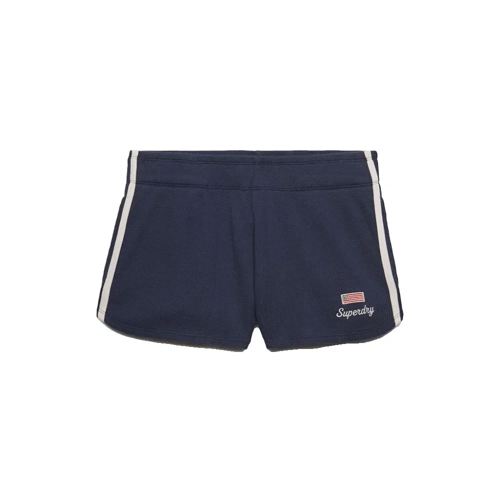 Шорты Athletic Essential Waffle Retro Superdry, синий