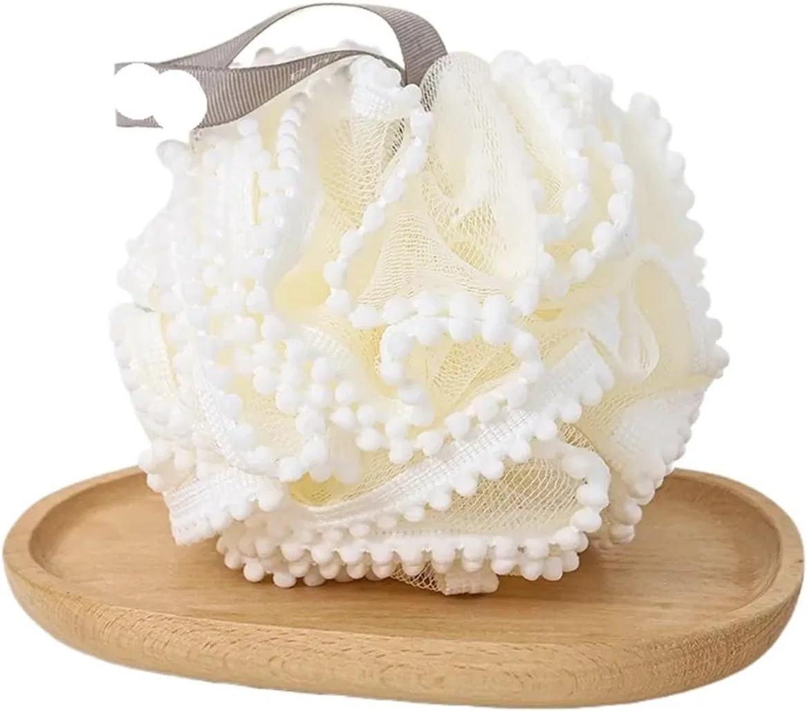 Душевая губка, FGUJSUR, 1 шт, 60 г, White