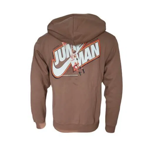 Мужское худи с капюшоном Jumpman Fleece-Hoodie Nike, Braun — фото 3