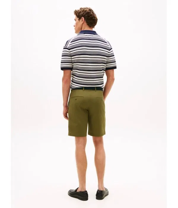 Мужские шорты чинос с ремнем Denton Tommy Hilfiger, Verde Oliva — фото 3