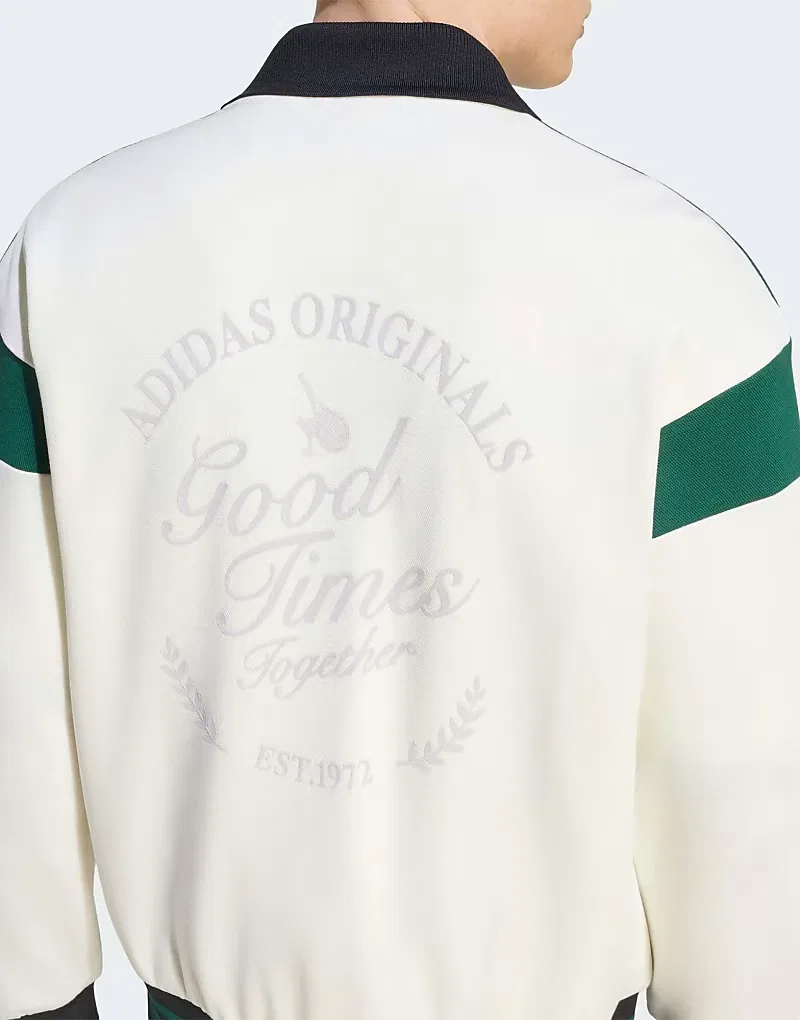 Спортивная футболка Adidas Originals, размер M, кремовый — фото 4