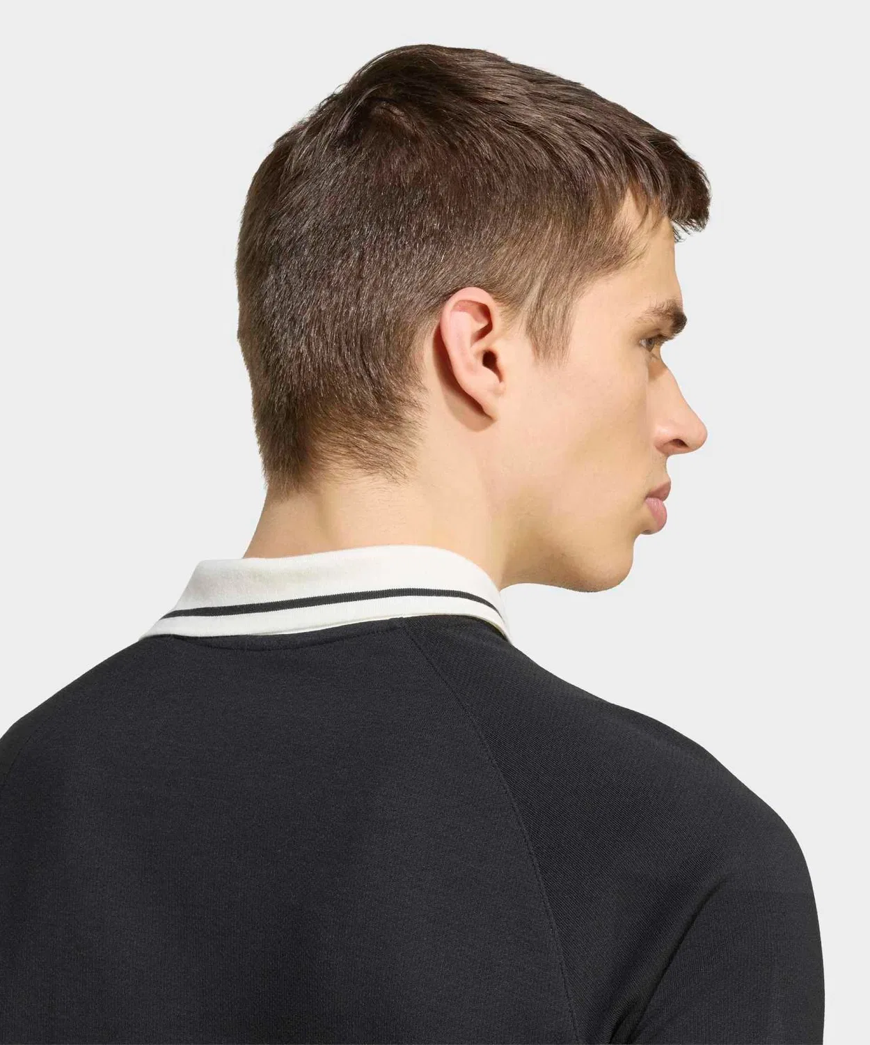 Мужская хлопковая поло с коротким рукавом All Blacks Leisurewear Adidas, Black — фото 4
