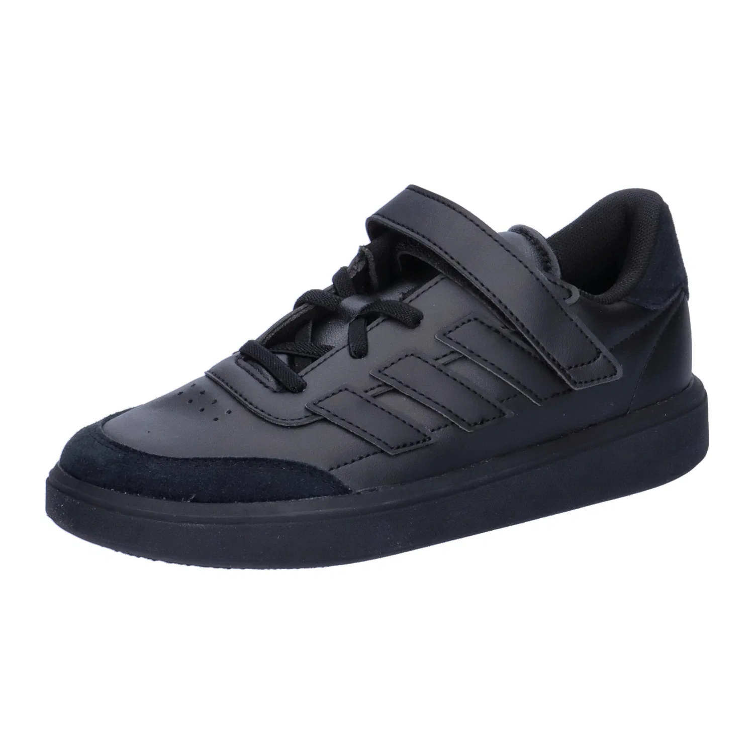 Детские кроссовки с липучкой COURTBLOCK EL C Adidas, Schwarz