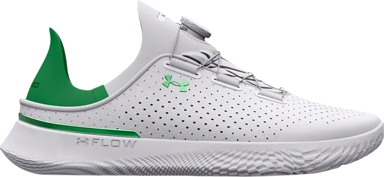 

Кроссовки Under Armour SlipSpeed White Kelly Green, белый