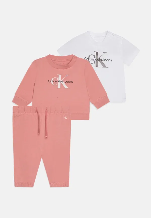 Детские брюки Calvin Klein Jeans, абрикосовый