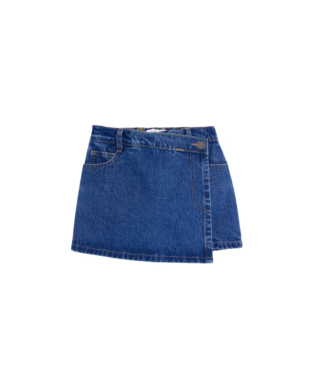 Детские шорты для девочек джинсовые Desigual, Azul
