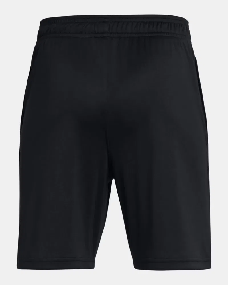 Шорты свободного кроя с внутренним шнурком 15 см UA Tech Freedom UnderArmour, Black/White — фото 2