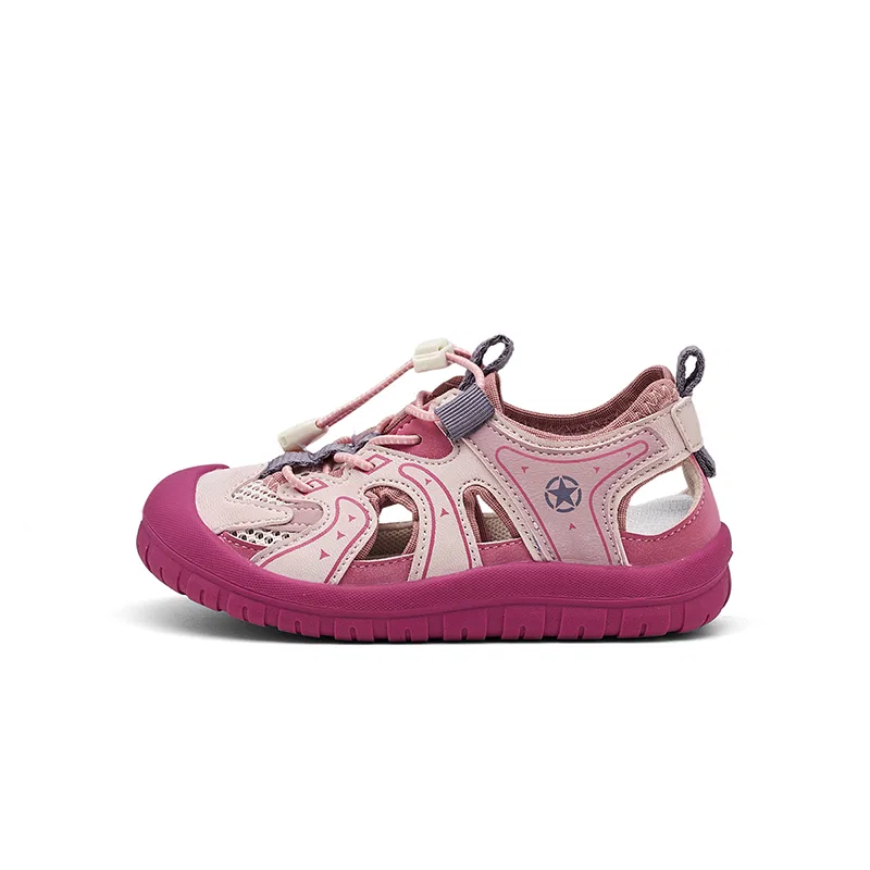 Детские сандалии для девочек с закрытым носком Jeep, Cherry Blossom Pink/Fuchsia
