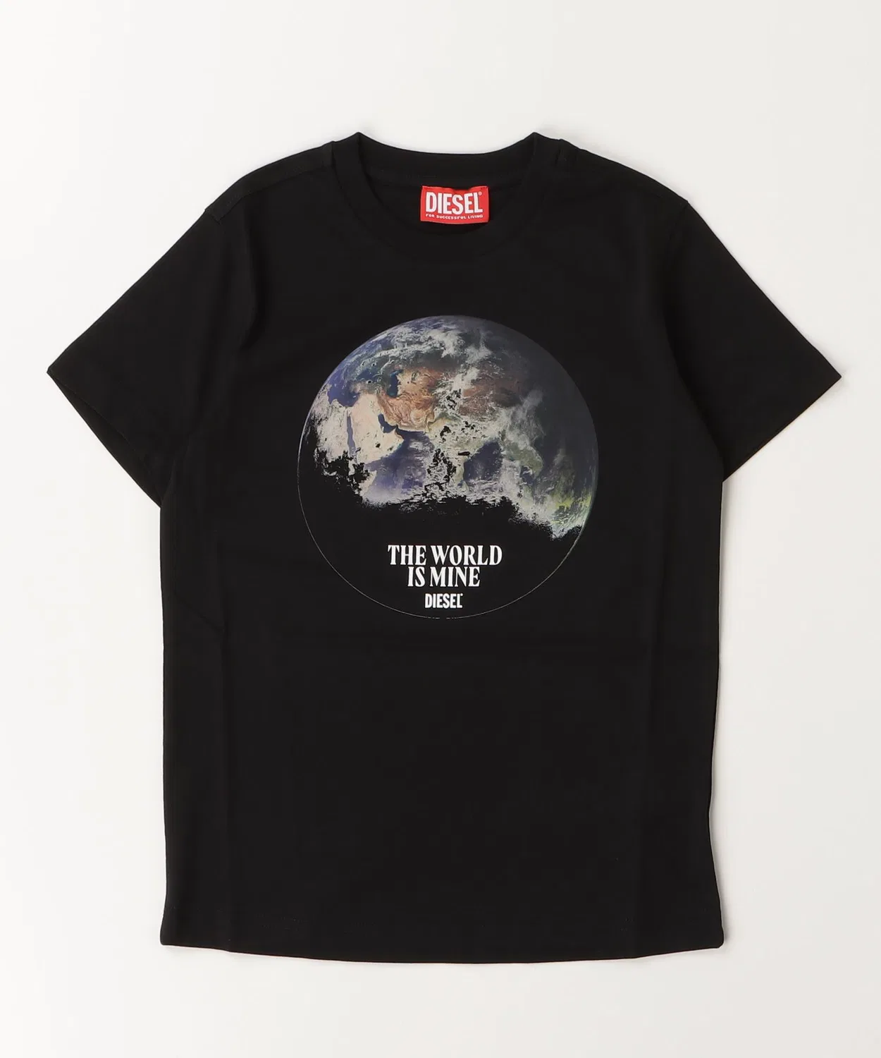 Детская футболка с графическим принтом DIESEL KIDS, Black