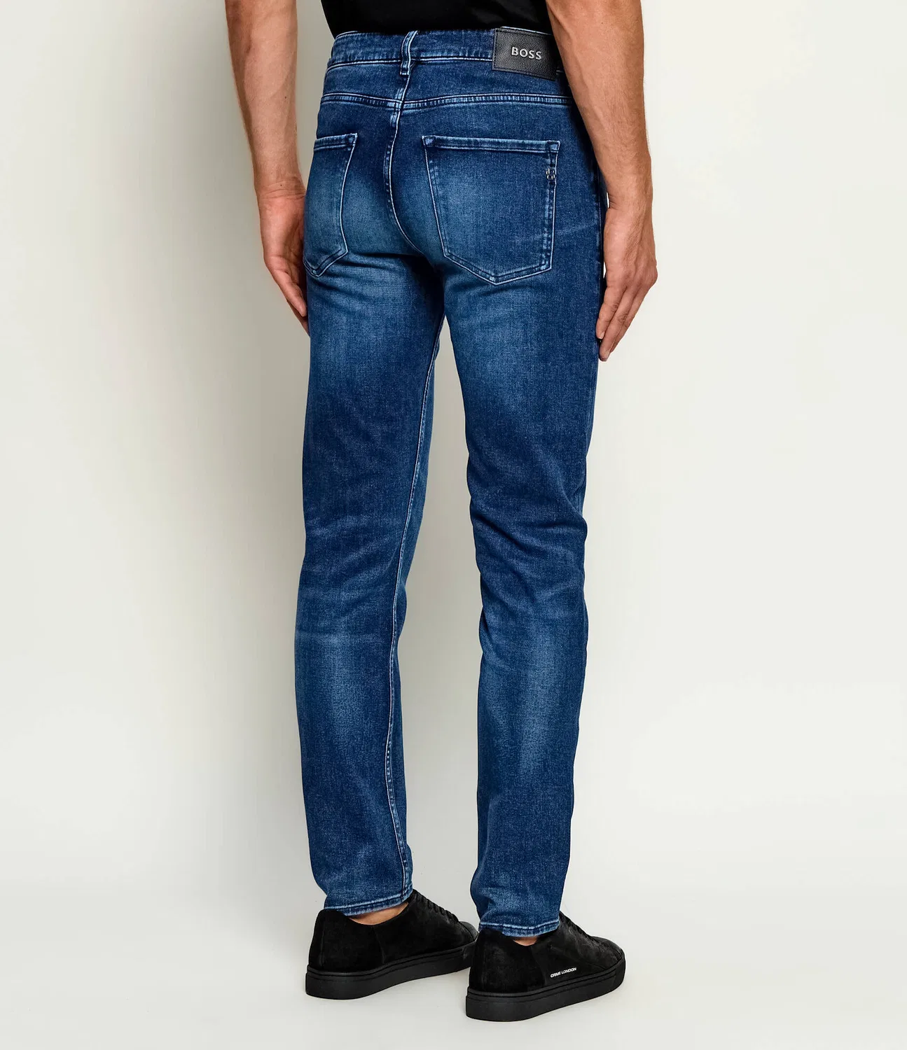 Джинсы slim fit C-Delaware Boss, темно-синий — фото 4