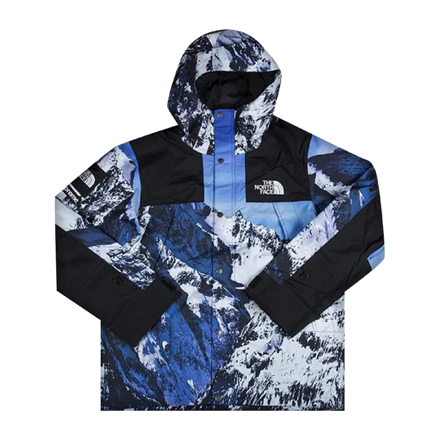 

Парка Supreme x The North Face Mountain, синий