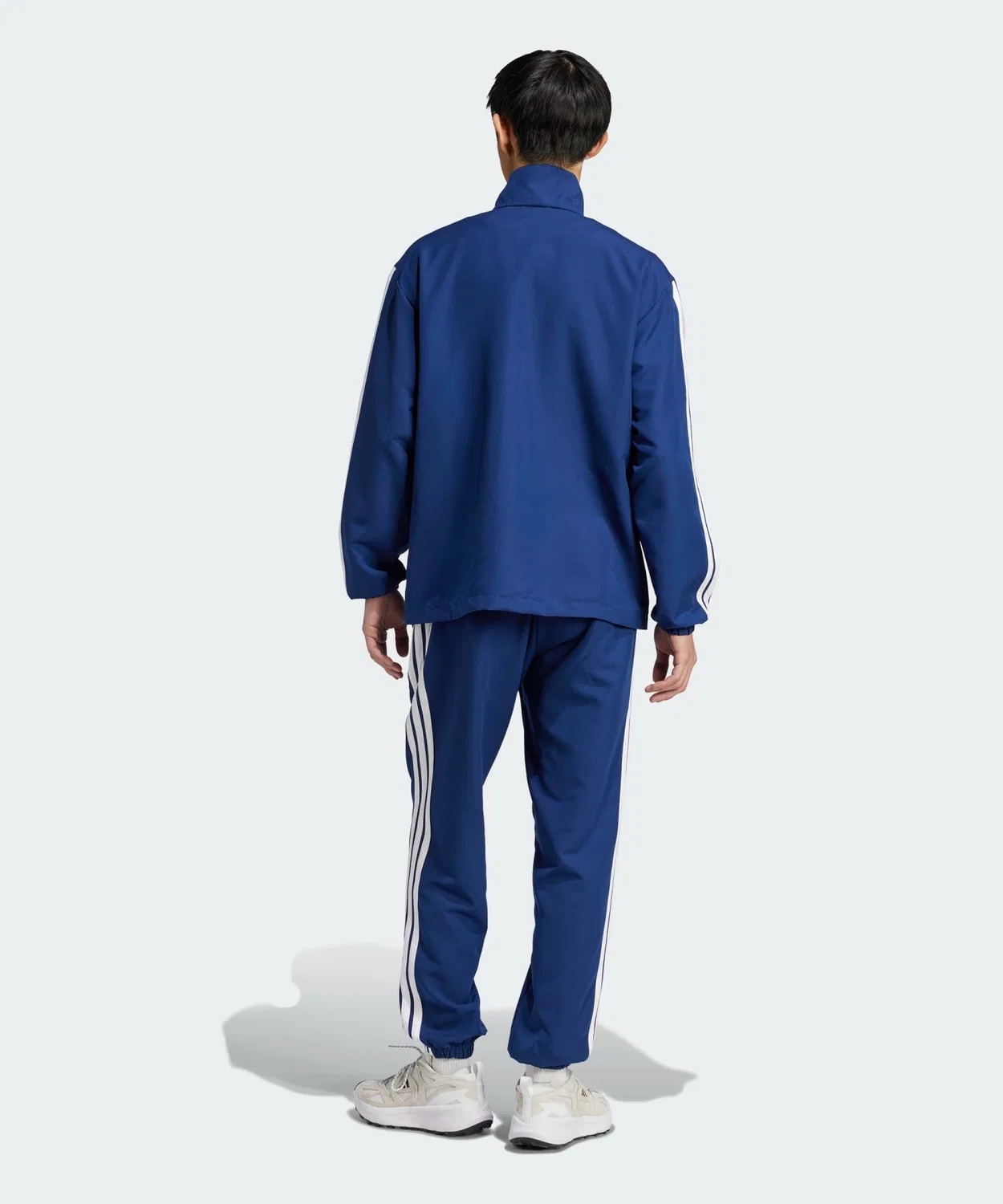Мужской спортивный костюм с тремя полосками, модель Three Stripes Adidas, Blue — фото 2