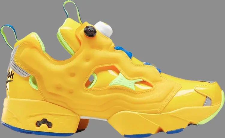 

Кроссовки illumination x instapump fury 'minions' Reebok, желтый