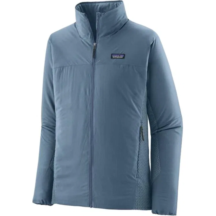 Мужская куртка-пуховик с воротником-стойкой Patagonia Nano Air, Utility Blue