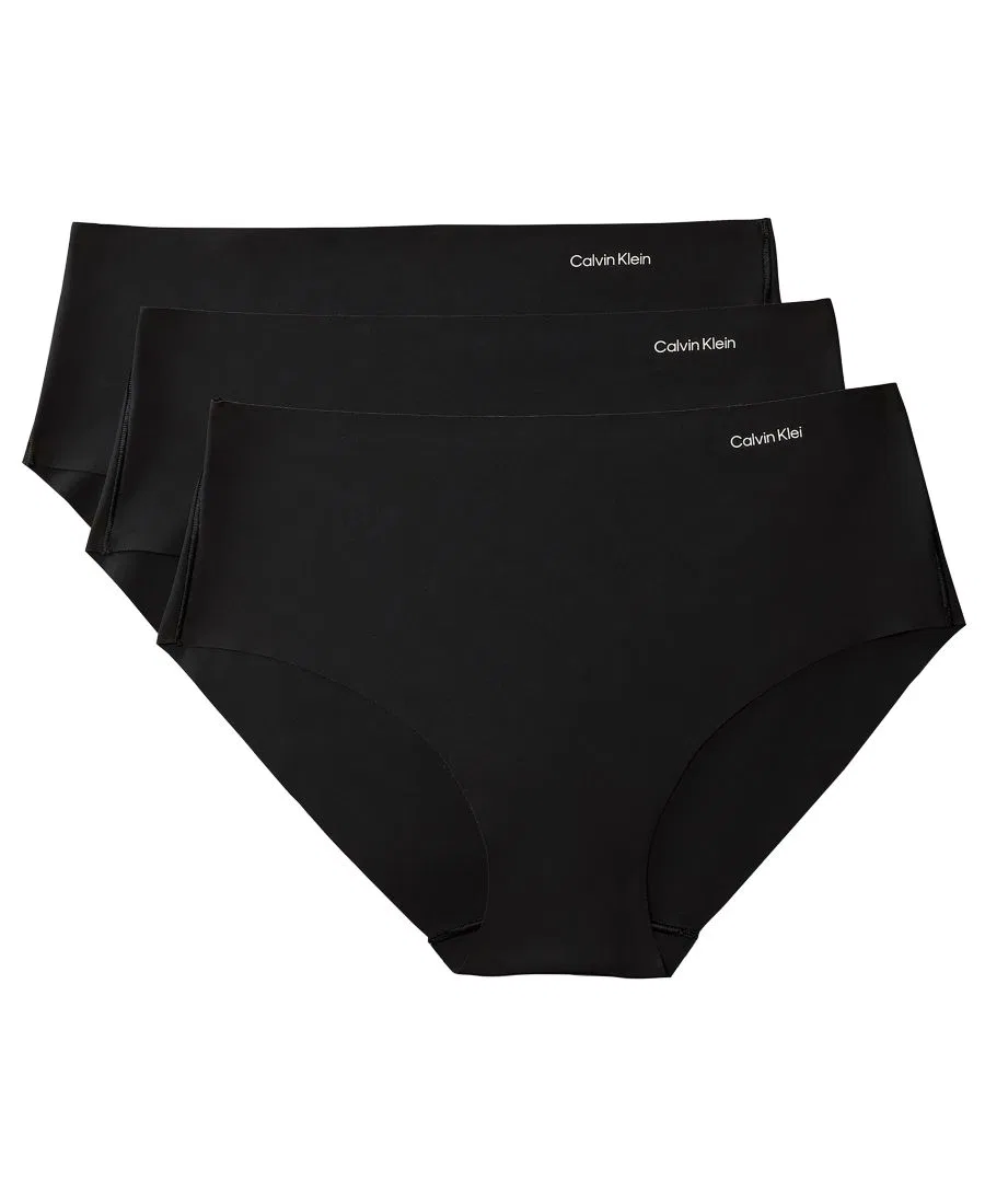 Комплект трусов-слипов с эффектом невидимости Calvin Klein, Black