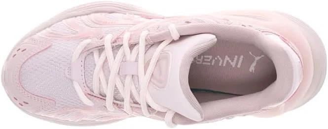 Детские кроссовки для девочек с шнуровкой Inverse Premium PUMA, Pink — фото 4