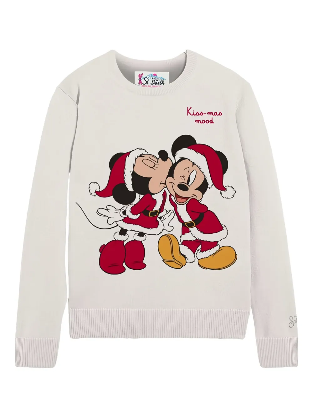 

Свитер с принтом MC2 SAINT BARTH, нейтральный