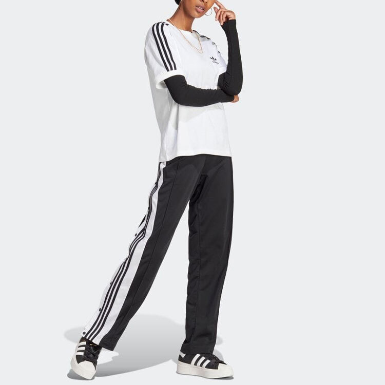 Футболка серии Home Of Classics женская белая Adidas Originals — фото 4
