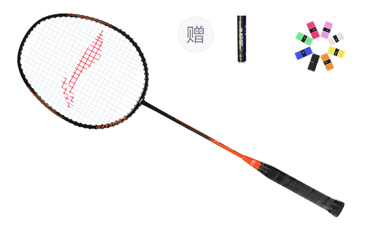 

AXFORCE 08 бадминтонная ракетка атакующего типа с утяжеленной головкой, жестким стержнем, начальный уровень, 675 мм, одиночная ракетка, Orange LINING