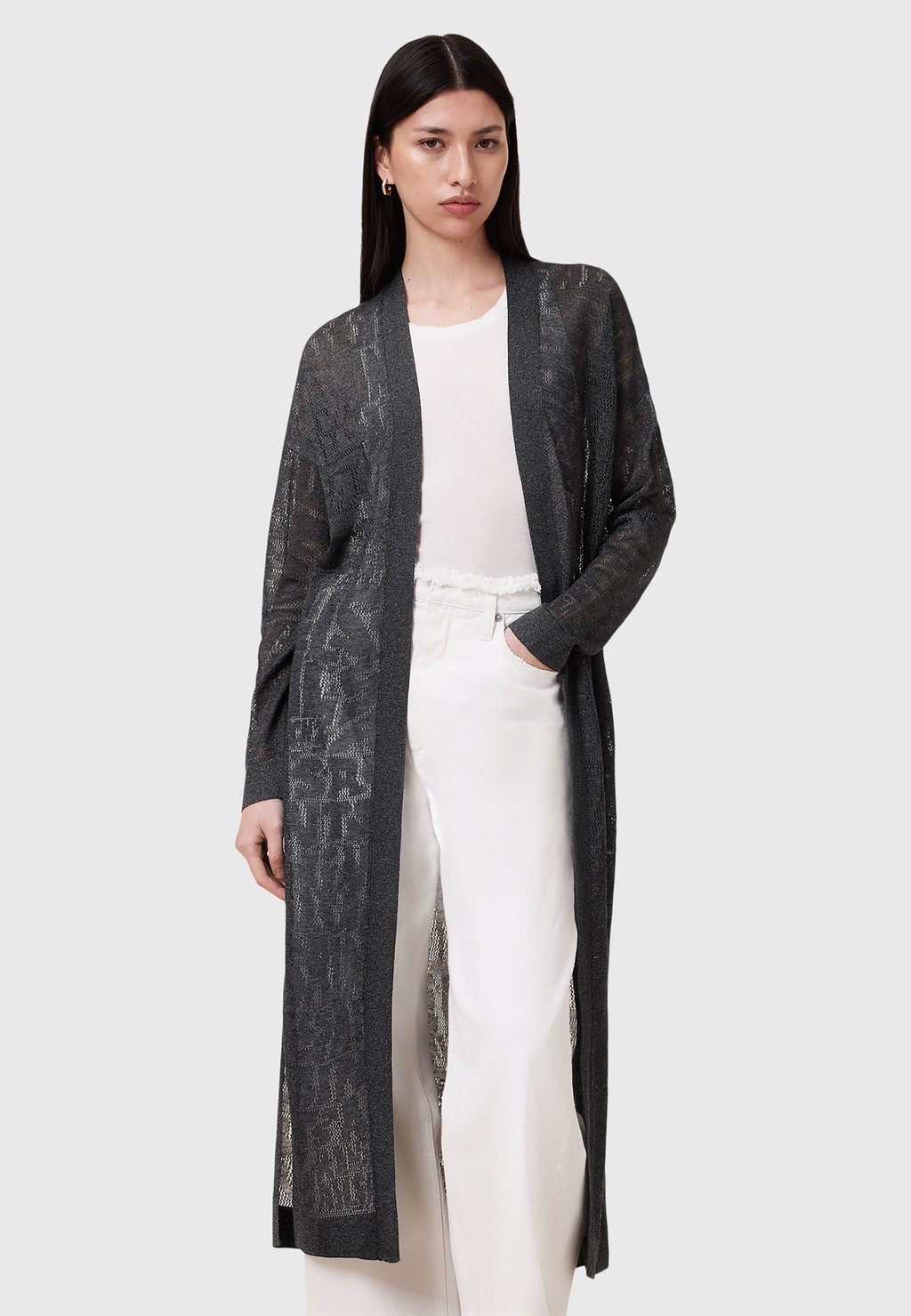 

Кардиган KAITO AllSaints, серый