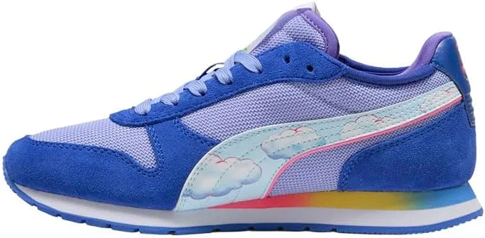 Детские кроссовки для девочек с принтом X Care Bears X Sesame Street PUMA, Blue — фото 3