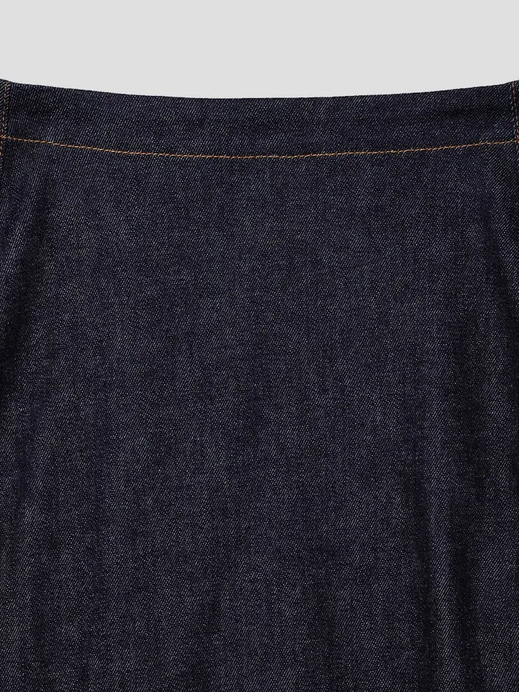 Юбка джинсовая, La Jupe De-Nimes Lavoir JACQUEMUS, Dark Navy — фото 3