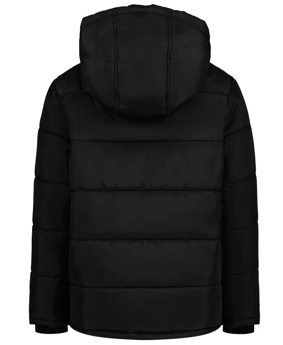 Куртка-пуховик с капюшоном, с принтом Tommy Hilfiger, Black — фото 2