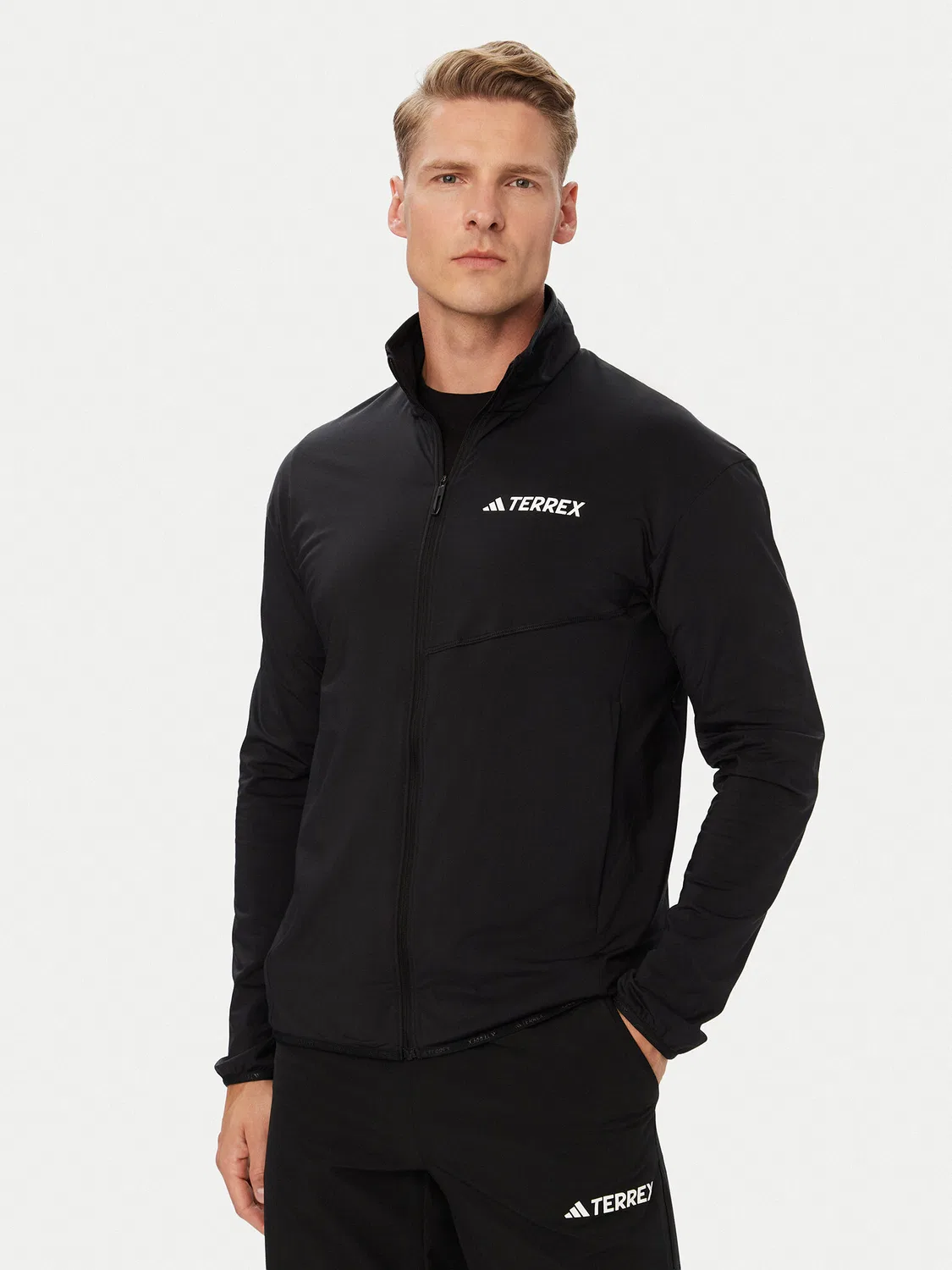 Мужская толстовка стандартного кроя Terrex Multi Adidas, черный