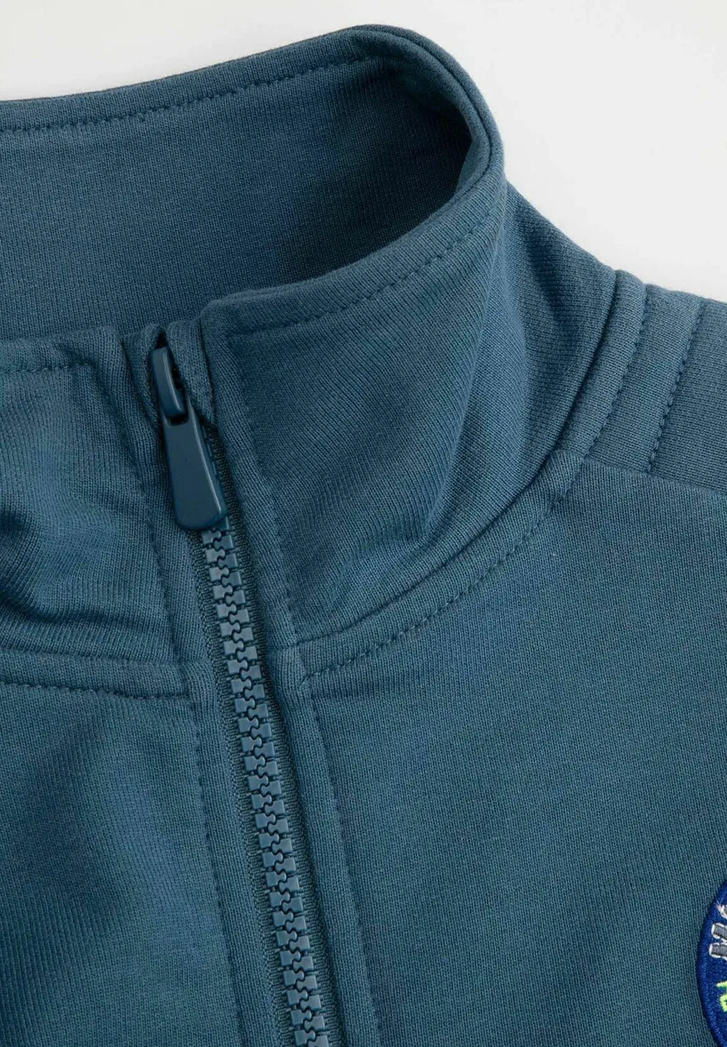 Sweatjacke mit reissverschluss - толстовка на молнии Coccodrillo, Blue — фото 3