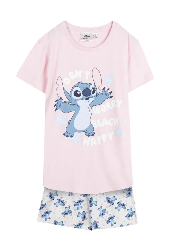 Комплект Stitch schlafanzug kurz - пижамный комплект Disney, розовый