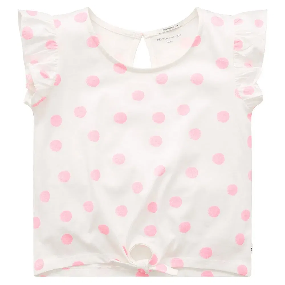 Детская футболка без рукавов All-Over Printed Tom tailor, White