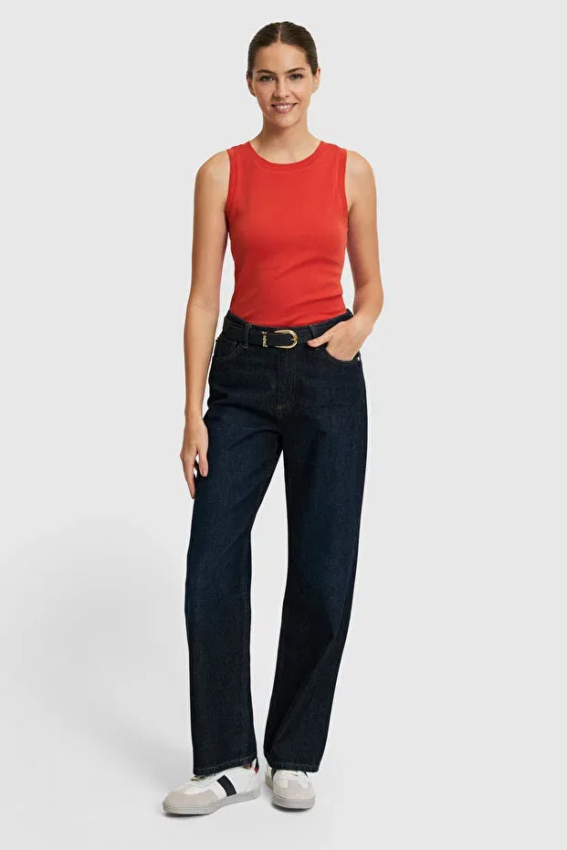 Женская футболка с круглым вырезом U.S. Polo Assn., Cremite — фото 4