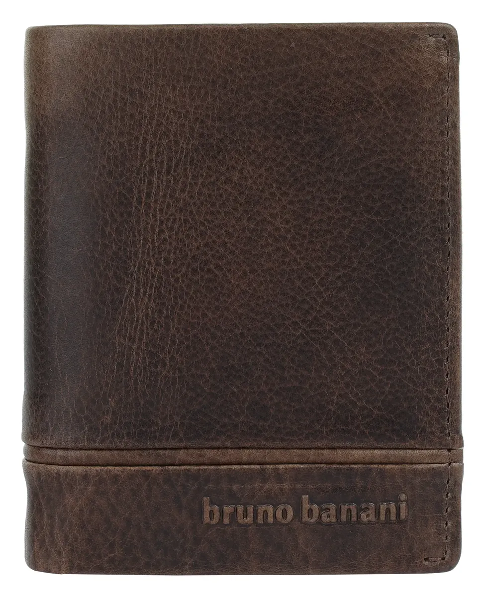 

Кошелек Bruno Banani, натуральная кожа, коричневый
