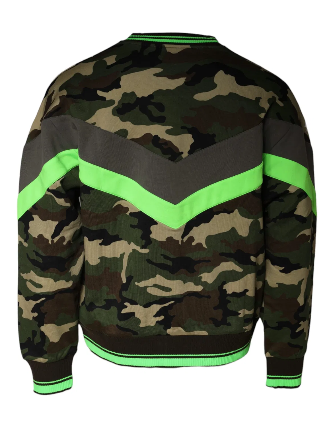 Мужской свитшот с камуфляжным принтом Multicolor Camouflage Dolce & Gabbana, Multicolor — фото 4