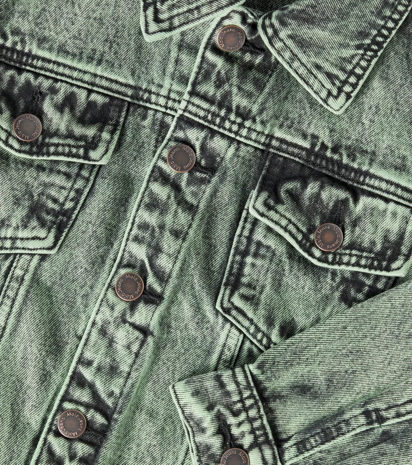 Легкая куртка на пуговицах Honore Molo, зеленый — фото 3